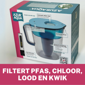 AzurAqua Waterfilterkan 2.4 Liter